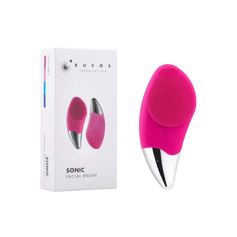 Szczoteczka oczyszczająca BUCOS Sonic Facial Brush S1 PINK